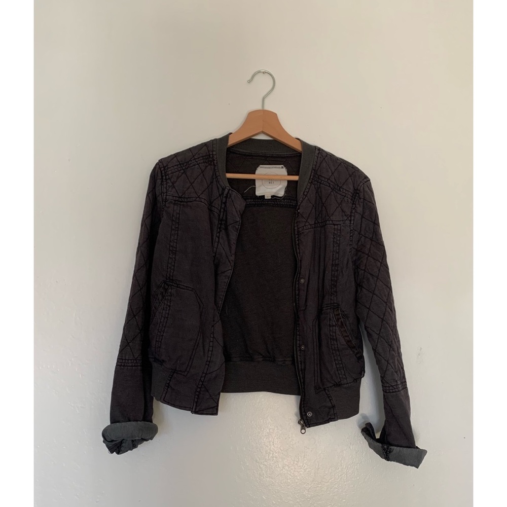 Hei Hei Gray Quilted Jacket